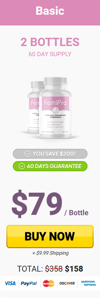 FemiPro 2 bottle price