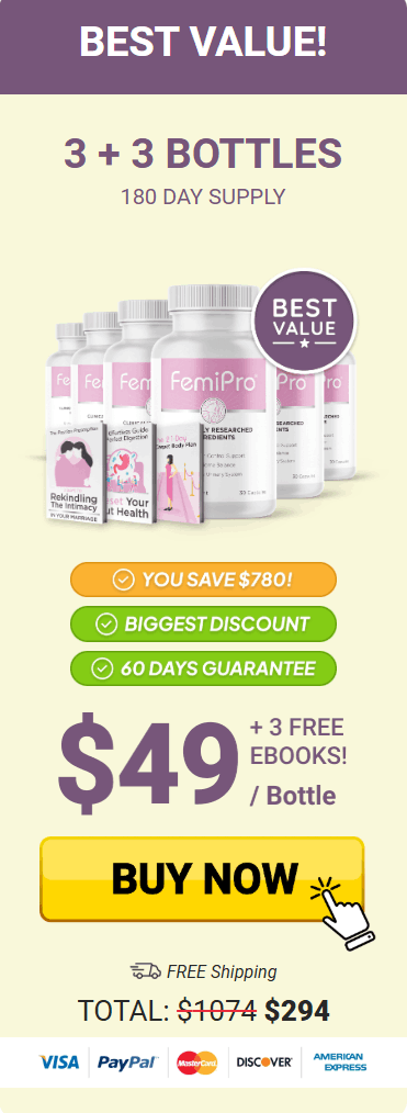 FemiPro  price 6 bottle